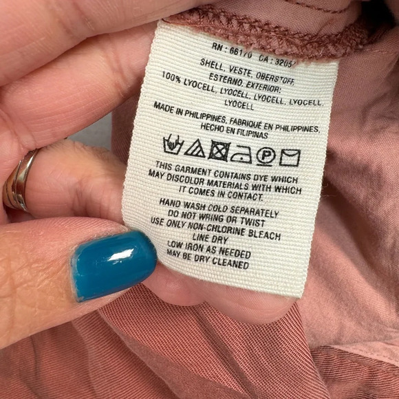 Cartonnier Anthropologie Roll Cuff Crop Trousers Womens Sz 2 High Rise Tie Waist - Picture 6 of 14